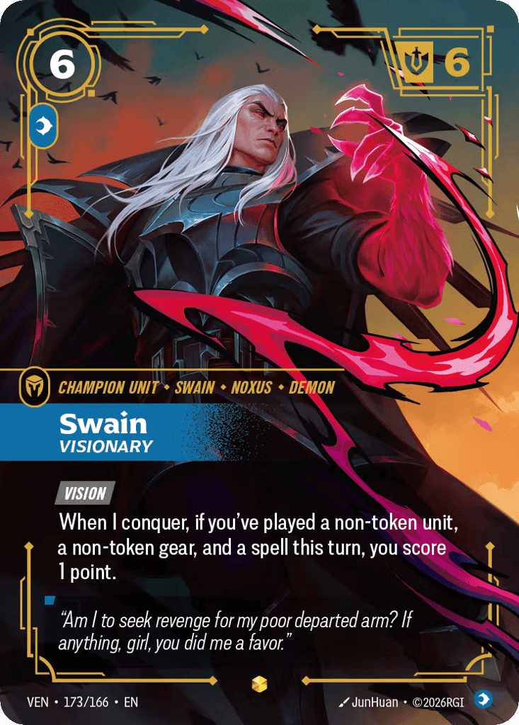 Swain, Visionary