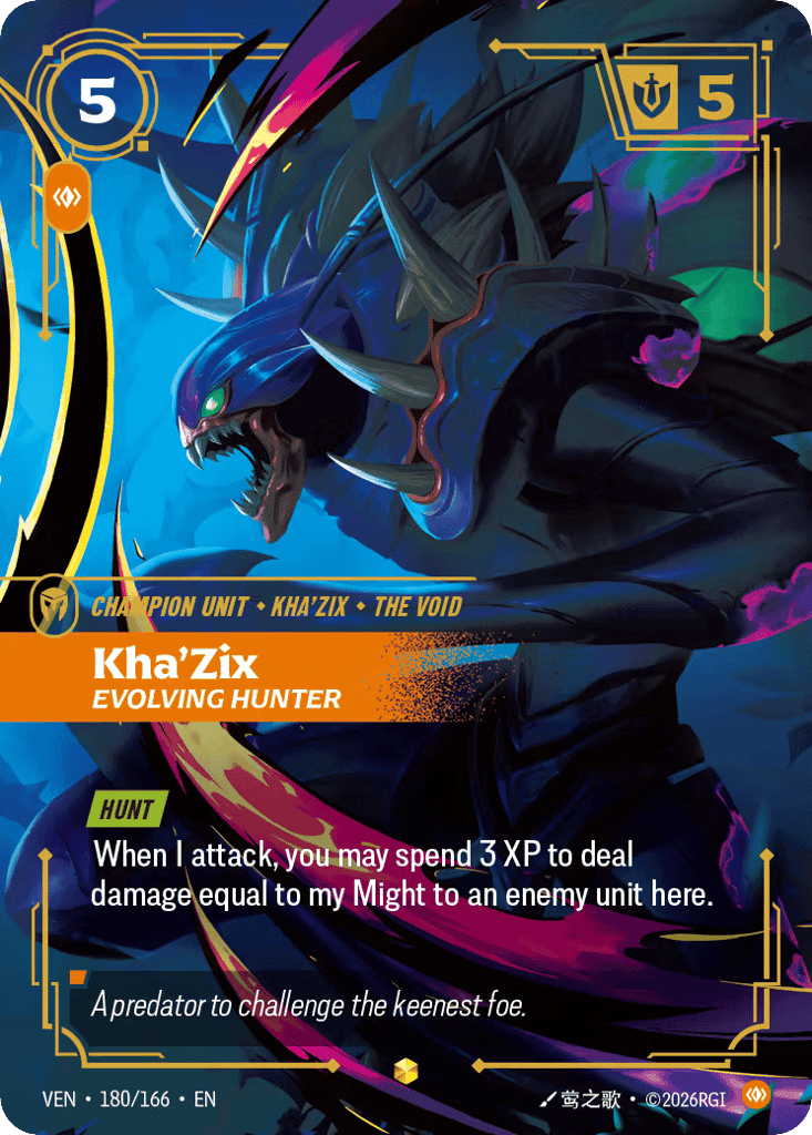 Kha'zix, Evolving Hunter
