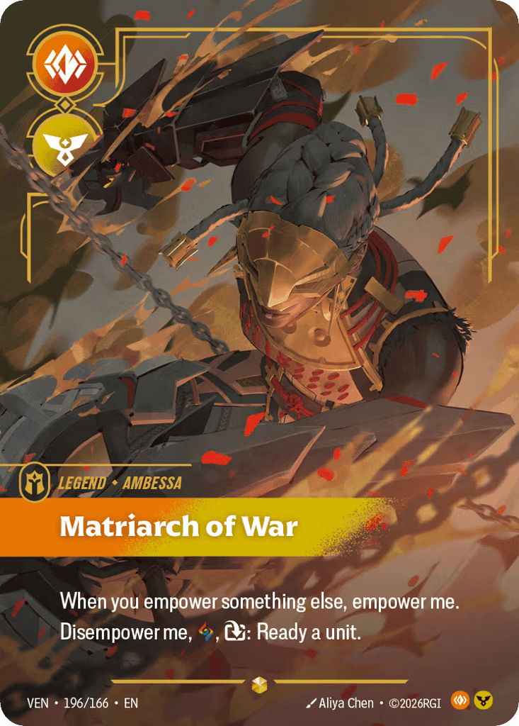 Matriarch Of War