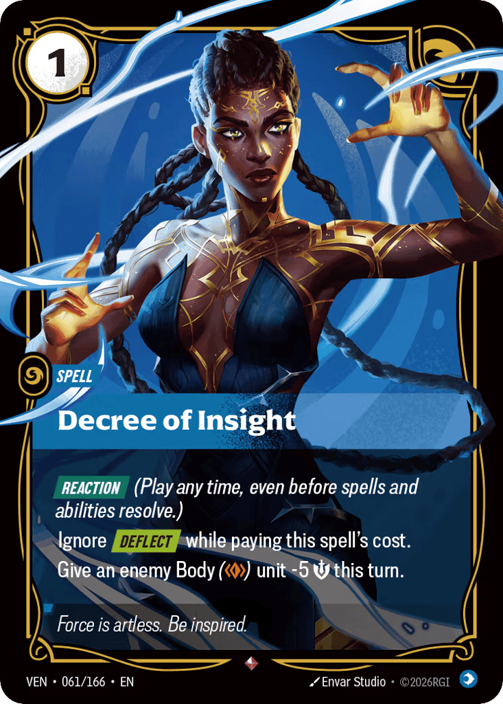 Decree Of Insight