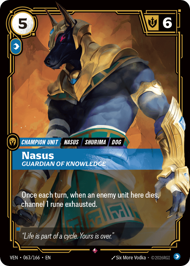 Nasus, Guardian Of Knowledge