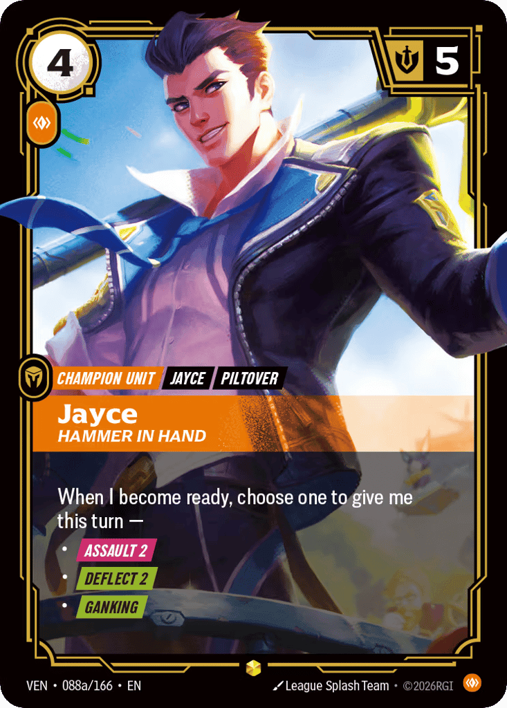 Jayce, Hammer In Hand