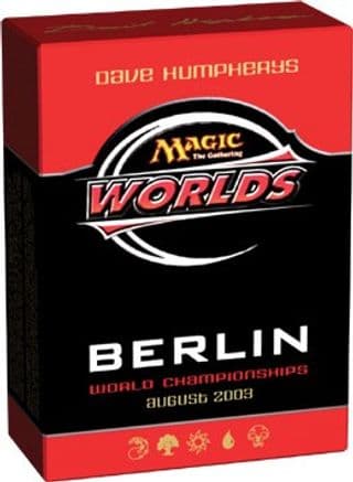 2003 World Championship Deck Dave Humpherys