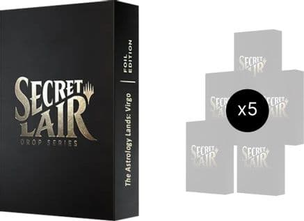 Secret Lair Bundle Astrology Lands Virgo Foil