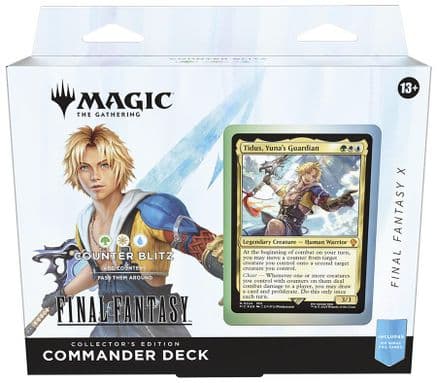 Final Fantasy Commander Deck Counter Blitz Collectors Edition