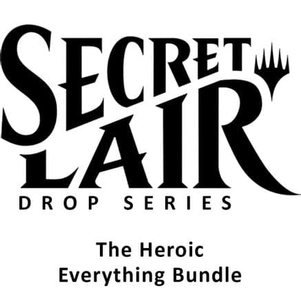 Secret Lair Bundle Marvel Superdrop The Heroic Everything Bundle