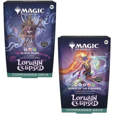 Lorwyn Eclipsed Commander Deck Set of 2