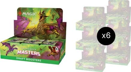 Commander Masters Draft Booster Box Case