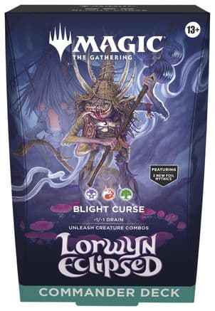 Lorwyn Eclipsed Commander Deck Blight Curse