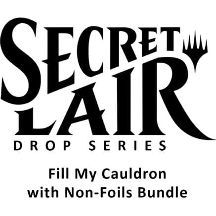 Secret Lair Bundle Spookydrop 2023 Fill My Cauldron with Non Foils
