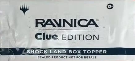 Ravnica Clue Edition Box Topper Pack