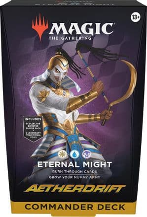 Aetherdrift Commander Deck Eternal Might