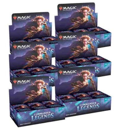 Commander Legends Draft Booster Box Case