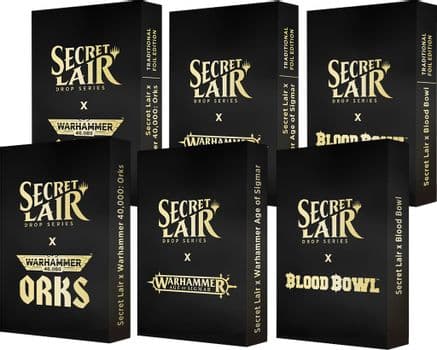 Secret Lair Bundle October Superdrop 2022 Secret Lair x Warhammer