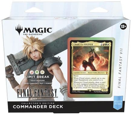 Final Fantasy Commander Deck Limit Break Collectors Edition