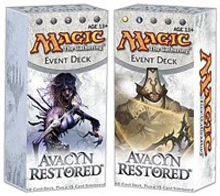 Avacyn Restored Event Decks Set of 2