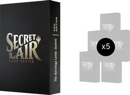 Secret Lair Bundle Astrology Lands Gemini Foil