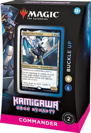 Kamigawa Neon Dynasty Commander Deck Buckle Up