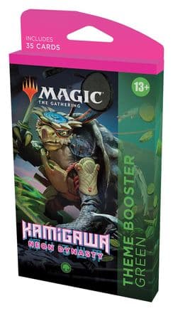 Kamigawa Neon Dynasty Theme Booster Green