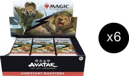 Avatar The Last Airbender Jumpstart Booster Box Case
