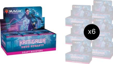 Kamigawa Neon Dynasty Draft Booster Box Case