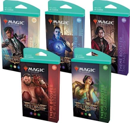 Streets of New Capenna Theme Booster Set of 5