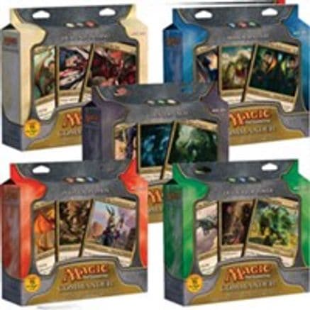 Commander 2011 Commander Decks Set of 5