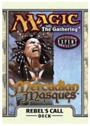 Mercadian Masques Theme Deck Rebels Call