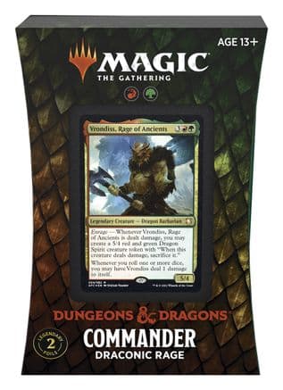 Adventures in the Forgotten Realms Commander Deck Draconic Rage