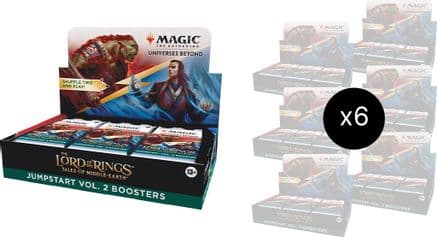 The Lord of the Rings Tales of Middle earth Jumpstart Vol 2 Booster Box Case