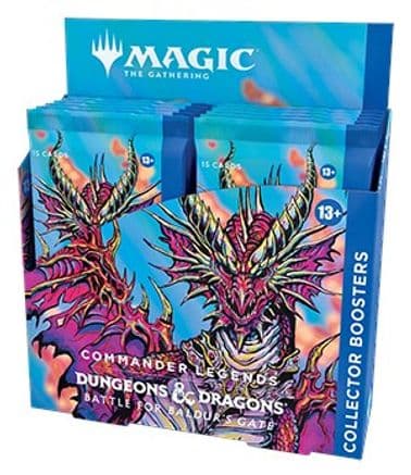 Commander Legends Battle for Baldurs Gate Collector Booster Box