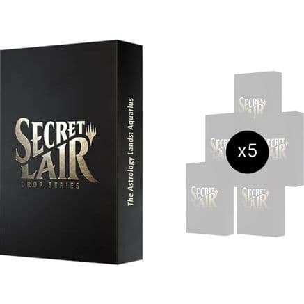 Secret Lair Bundle Astrology Lands Aquarius