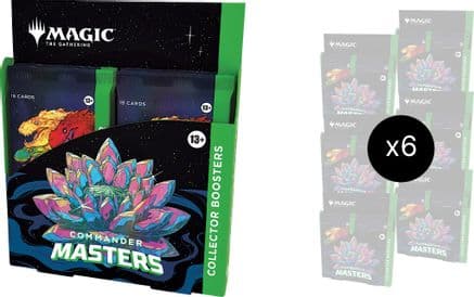 Commander Masters Collector Booster Box Case