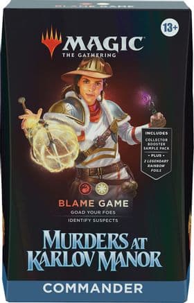 Murders at Karlov Manor Commander Deck Blame Game