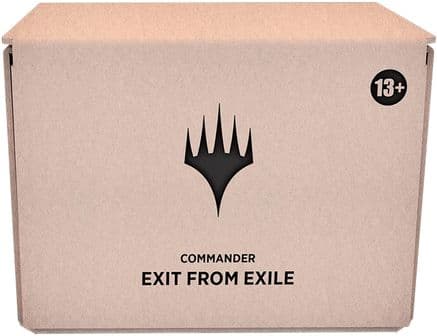 Commander Legends Battle for Baldurs Gate Commander Deck Exit from Exile Minimal Packaging