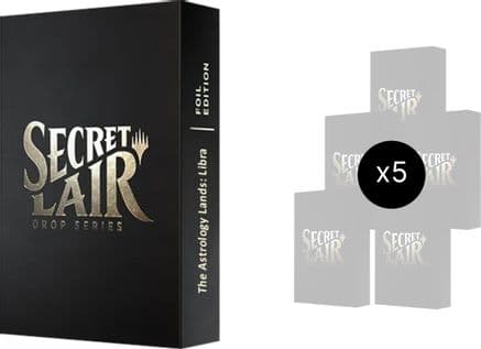 Secret Lair Bundle Astrology Lands Libra Foil