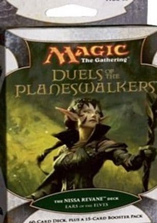 Duels of the Planeswalkers Ears of the Elves Nissa Revane Deck