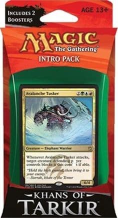 Khans of Tarkir Intro Pack Temur Avalanche