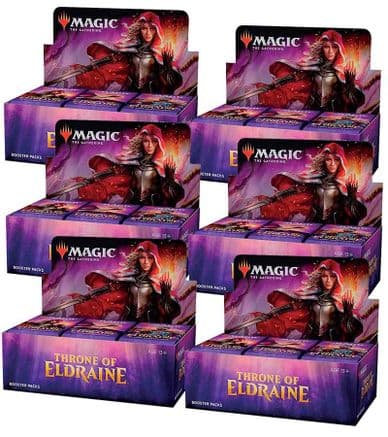 Throne of Eldraine Draft Booster Box Case