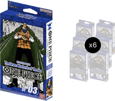 Starter Deck 3: The Seven Warlords of The Sea Display
