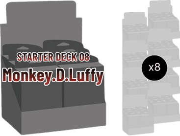 Starter Deck 8: Monkey.D.Luffy Display Case