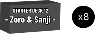 Starter Deck 12: Zoro and Sanji Display Case
