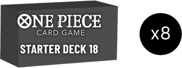 Starter Deck 18: PURPLE Monkey.D.Luffy Display Case