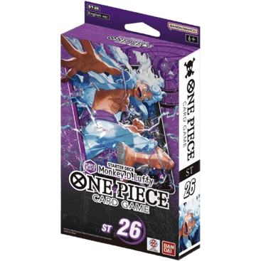 Starter Deck 26: PURPLE/BLACK Monkey.D.Luffy