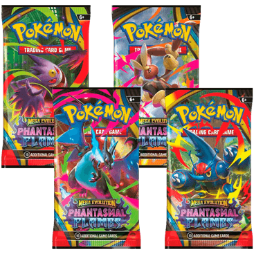Phantasmal Flames Booster Pack Art Bundle (Set of 4)