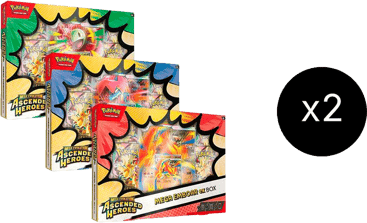 Ascended Heroes Mega ex Boxes Case