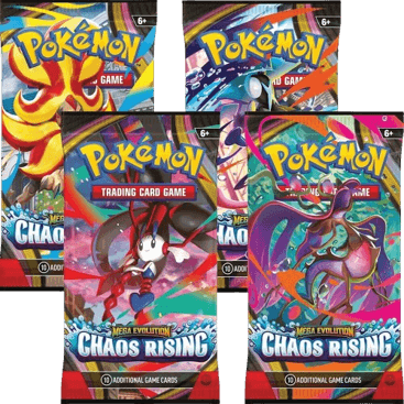 Chaos Rising Booster Pack Art Bundle (Set of 4)