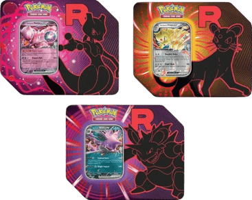 Team Rocket Tin (Set of 3)