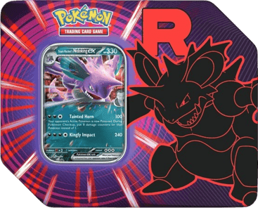 Team Rocket Tin (Team Rocket's Nidoking ex)