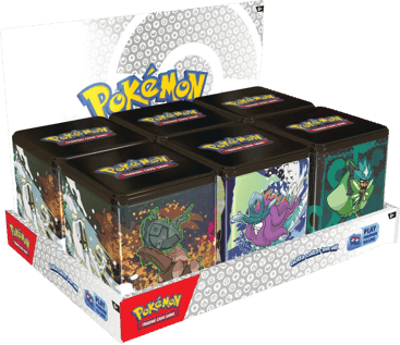 Pokémon Stacking Tins: Treasures of Ruin-Paradox Pokémon-Ogerpon Display
